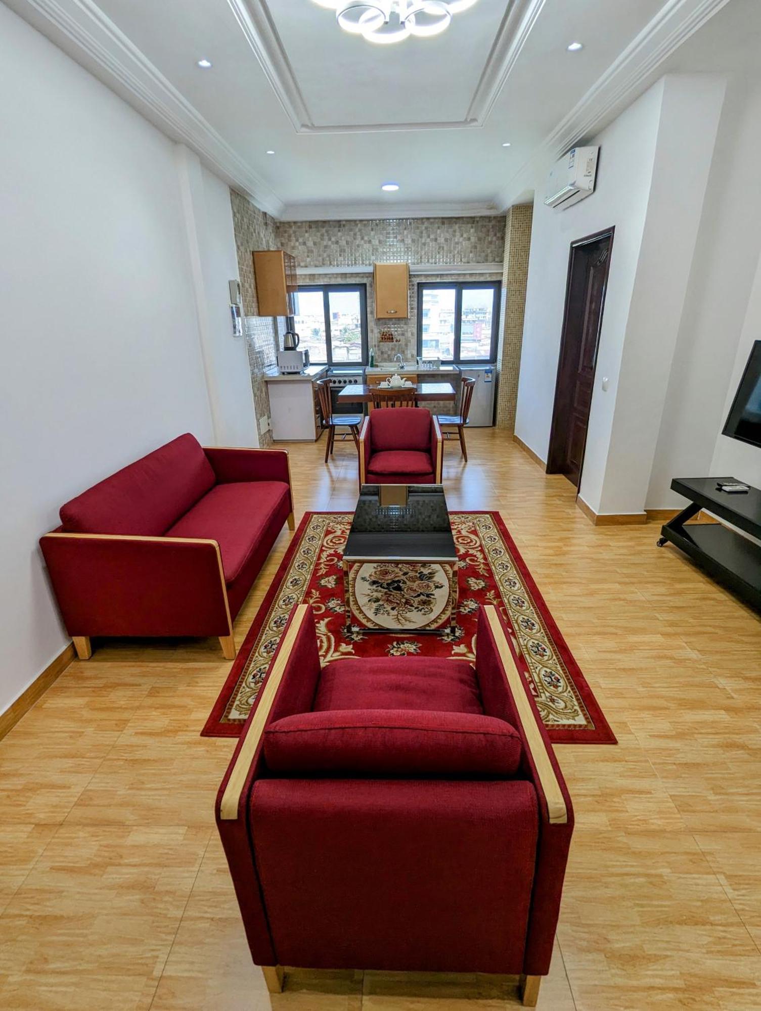 Les Ombrelles Appart'Hotel Cotonou Exteriör bild